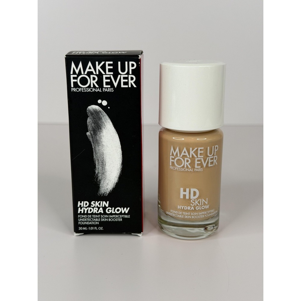 Make Up For Ever HD Skin Hydra Glow Foundation 30ml Luminous New Boxed